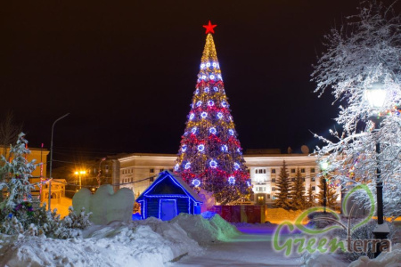 Уличная ствольная ель "Альпийская"